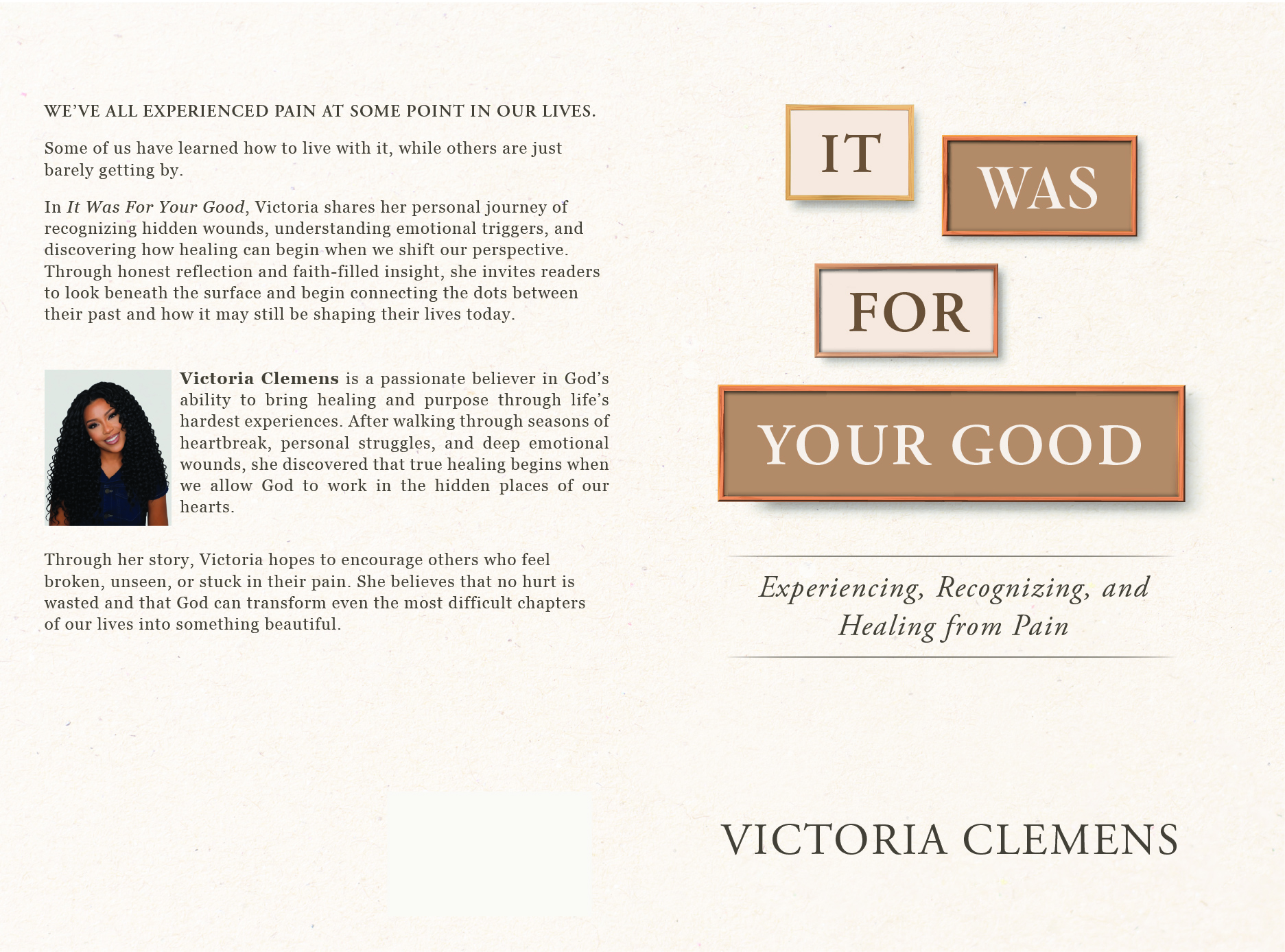 Author; Victoria Clemens — Print project — 2
