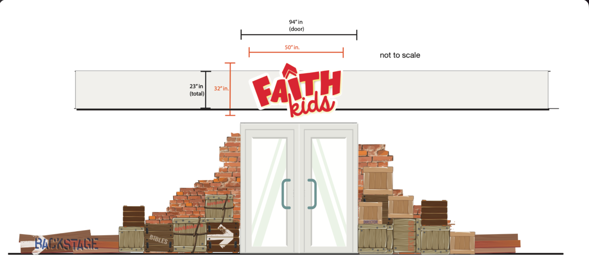 Faith Kids — Large Scale Design project — 5