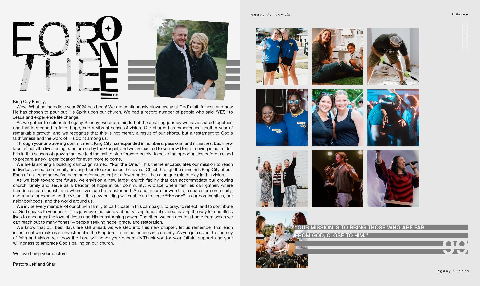 King Church, Vision Book — Print project — 2