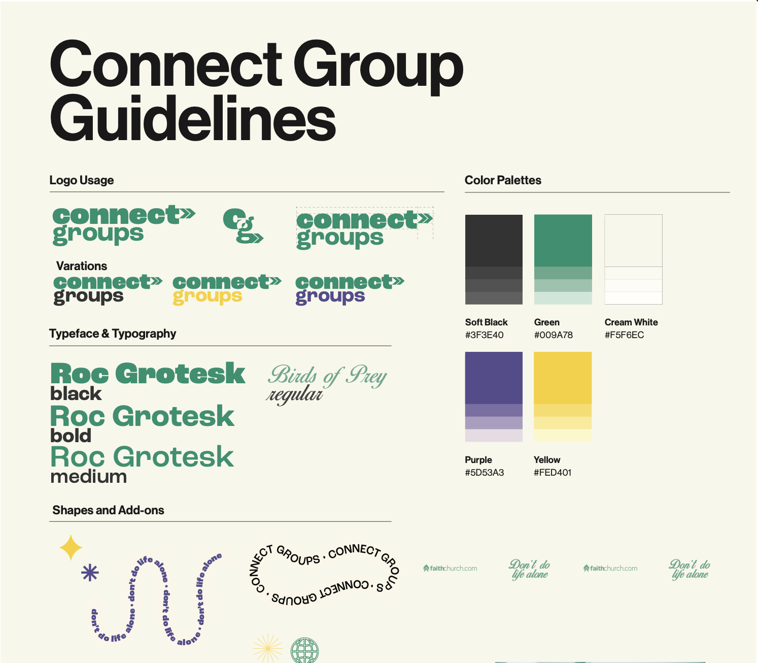 Connect Groups — Branding project — 5